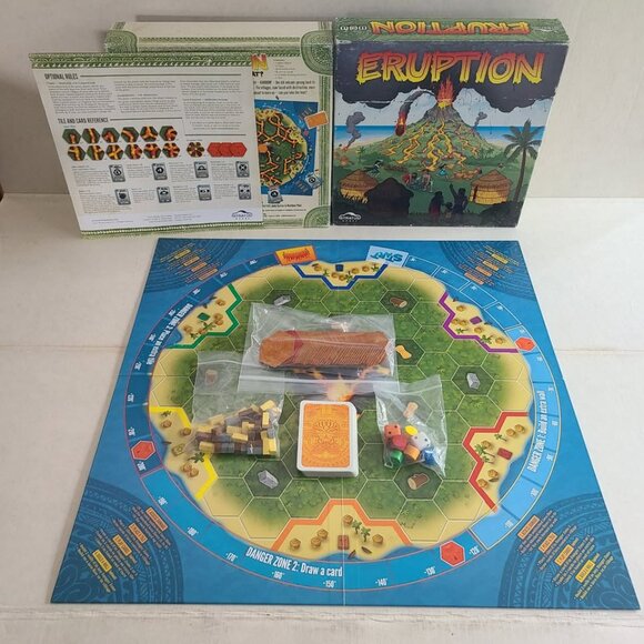Stratus Games Eruption Volcano Game Complete - Picture 5 of 7